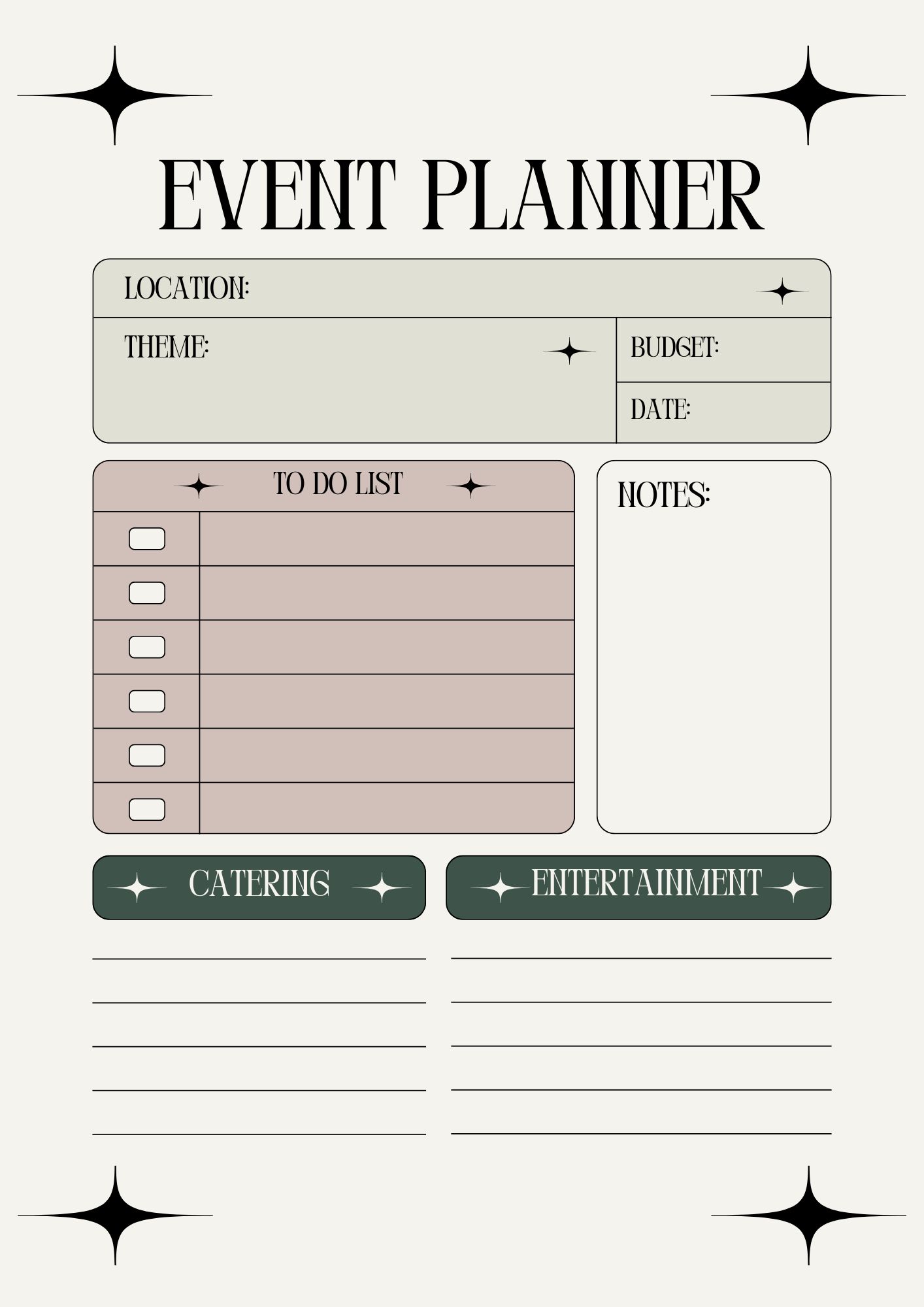 Event Planner